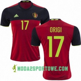 Koszulka Belgia DIVOCK ORIGI Domowe Stroje Piłkarskie Euro 2016