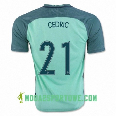 Koszulka Portugalia CEDRIC SOARES Wyjazdowe Stroje Piłkarskie Euro 2016