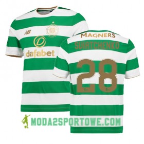 Koszulka Celtic FC ERIK SVIATCHENKO Domowe Stroje Piłkarskie 2017/18 Krótki Rękaw