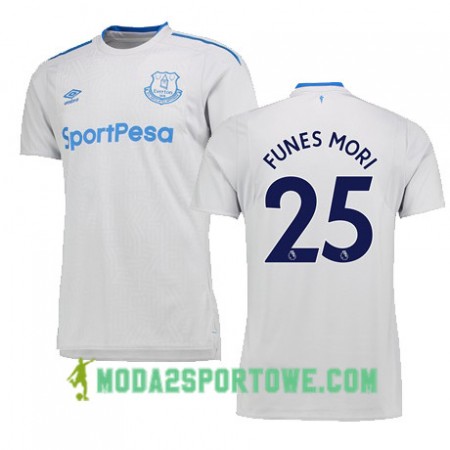 Koszulka Everton FUNES MORI Wyjazdowe Stroje Piłkarskie 2017/18 Krótki Rękaw