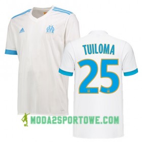 Koszulka Olympique Marsylia BILL TUILOMA 25 Domowe Stroje Piłkarskie 2017/18 Krótki Rękaw