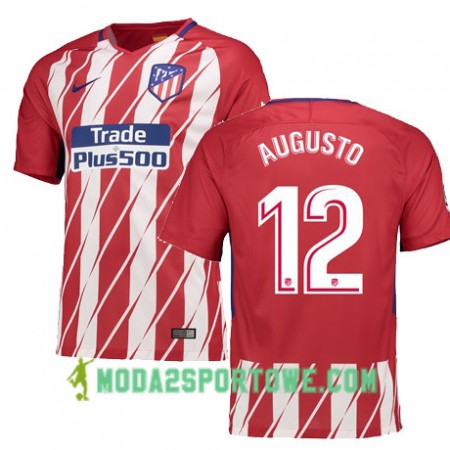 Koszulka Atlético Madryt AUGUSTO 12 Domowe Stroje Piłkarskie 2017/18 Krótki Rękaw
