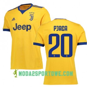 Koszulka Juventus PJACA 20 Wyjazdowe Stroje Piłkarskie 2017/18 Krótki Rękaw