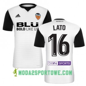 Koszulka Valencia CF LATO Domowe Stroje Piłkarskie 2017/18 Krótki Rękaw