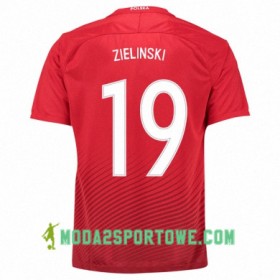 Koszulka Polska PIOTR ZIELINSKI Wyjazdowe Stroje Piłkarskie Euro 2016