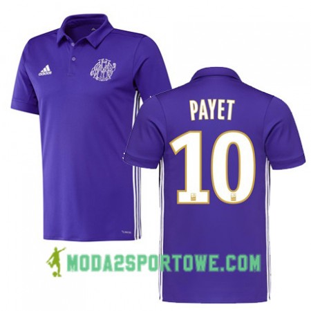 Koszulka Olympique Marsylia Dimitri Payet 10 Trzeci Stroje Piłkarskie 2017/18 Krótki Rękaw
