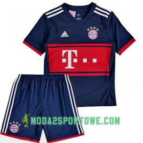 Koszulka Bayern Monachium Dziecięcy Wyjazdowe Stroje Piłkarskie 2017/18 Krótki Rękaw
