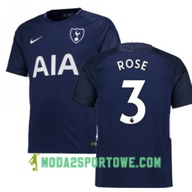 Koszulka Tottenham Hotspur ROSE 3 Wyjazdowe Stroje Piłkarskie 2017/18 Krótki Rękaw