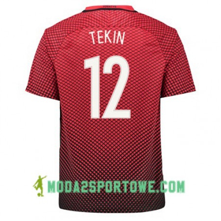 Koszulka Turcja HARUN TEKIN Domowe Stroje Piłkarskie Euro 2016