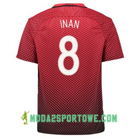 Koszulka Turcja SELCUK INAN Domowe Stroje Piłkarskie Euro 2016