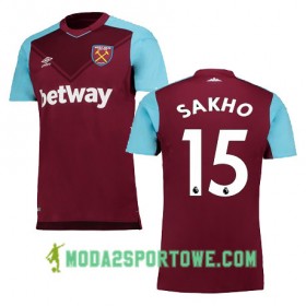 Koszulka West Ham United SAKHO Domowe Stroje Piłkarskie 2017/18 Krótki Rękaw