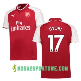 Koszulka Arsenal IWOBI 17 Domowe Stroje Piłkarskie 2017/18 Krótki Rękaw
