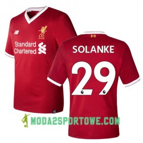 Koszulka Liverpool SOLANKE 29 Domowe Stroje Piłkarskie 2017/18 Krótki Rękaw