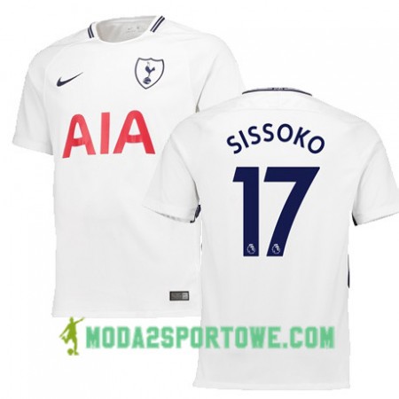 Koszulka Tottenham Hotspur SISSOKO 17 Domowe Stroje Piłkarskie 2017/18 Krótki Rękaw