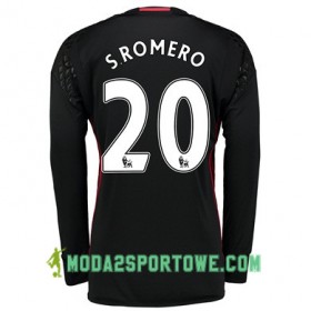 Koszulka Manchester United S ROMERO 20 Domowe Stroje Piłkarskie 2017/18 Długi Rękaw