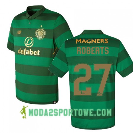 Koszulka Celtic FC PATRICK ROBERTS Wyjazdowe Stroje Piłkarskie 2017/18 Krótki Rękaw