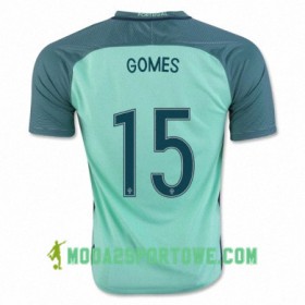 Koszulka Portugalia ANDRE GOMES Wyjazdowe Stroje Piłkarskie Euro 2016