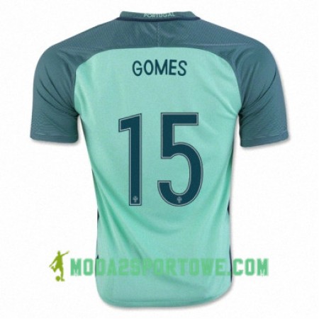 Koszulka Portugalia ANDRE GOMES Wyjazdowe Stroje Piłkarskie Euro 2016