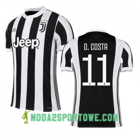 Koszulka Juventus Douglas Costa 11 Domowe Stroje Piłkarskie 2017/18 Krótki Rękaw