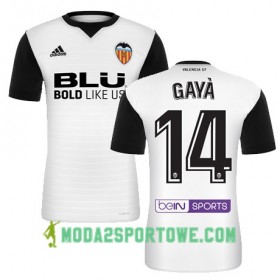 Koszulka Valencia CF GAYA Domowe Stroje Piłkarskie 2017/18 Krótki Rękaw