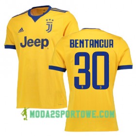 Koszulka Juventus BENTANCUR 30 Wyjazdowe Stroje Piłkarskie 2017/18 Krótki Rękaw