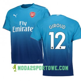 Koszulka Arsenal GIROUD 12 Wyjazdowe Stroje Piłkarskie 2017/18 Krótki Rękaw