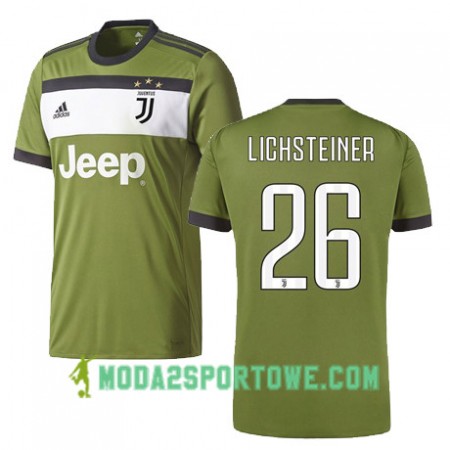Koszulka Juventus LICHTSTEINER 26 Trzeci Stroje Piłkarskie 2017/18 Krótki Rękaw