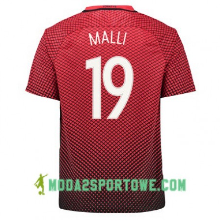 Koszulka Turcja YUNUS MALLI Domowe Stroje Piłkarskie Euro 2016