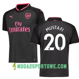 Koszulka Arsenal MUSTAFI 20 Trzeci Stroje Piłkarskie 2017/18 Krótki Rękaw