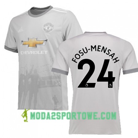 Koszulka Manchester United FOSU MENSAH 24 Trzeci Stroje Piłkarskie 2017/18 Krótki Rękaw
