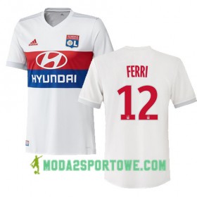 Koszulka Olympique Lyon JORDAN FERRI 12 Domowe Stroje Piłkarskie 2017/18 Krótki Rękaw