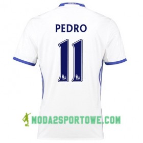 Koszulka Chelsea PEDRO 11 Trzeci Stroje Piłkarskie 2017/18 Krótki Rękaw