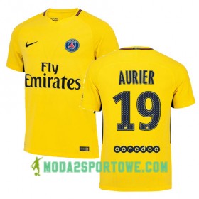 Koszulka Paris SG SERGE AURIER 19 Wyjazdowe Stroje Piłkarskie 2017/18 Krótki Rękaw