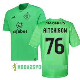 Koszulka Celtic FC Jack Aitchison Trzeci Stroje Piłkarskie 2017/18 Krótki Rękaw