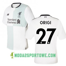Koszulka Liverpool ORIGI 27 Wyjazdowe Stroje Piłkarskie 2017/18 Krótki Rękaw