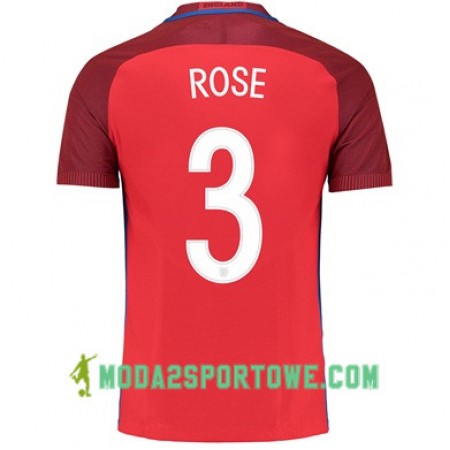 Koszulka Anglia ROSE Wyjazdowe Stroje Piłkarskie Euro 2016