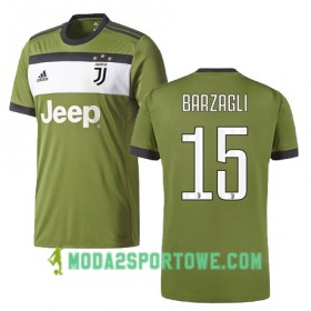 Koszulka Juventus BARZAGLI 15 Trzeci Stroje Piłkarskie 2017/18 Krótki Rękaw