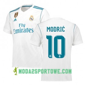 Koszulka Real Madryt MODRIC 10 Domowe Stroje Piłkarskie 2017/18 Krótki Rękaw