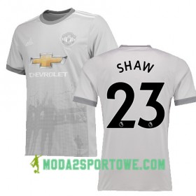 Koszulka Manchester United SHAW 23 Trzeci Stroje Piłkarskie 2017/18 Krótki Rękaw