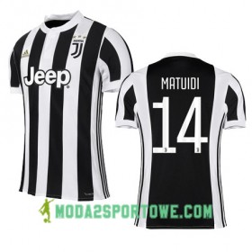 Koszulka Juventus MATUIDI 14 Domowe Stroje Piłkarskie 2017/18 Krótki Rękaw
