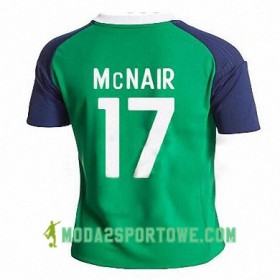 Koszulka Irlandia Północna PADDY McNAIR Domowe Stroje Piłkarskie 2016/17 Krótki Rękaw