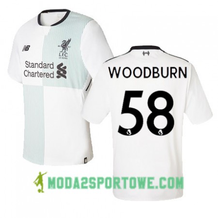 Koszulka Liverpool Woodburn 58 Wyjazdowe Stroje Piłkarskie 2017/18 Krótki Rękaw