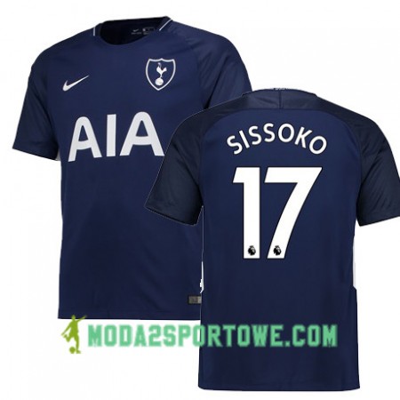 Koszulka Tottenham Hotspur SISSOKO 17 Wyjazdowe Stroje Piłkarskie 2017/18 Krótki Rękaw