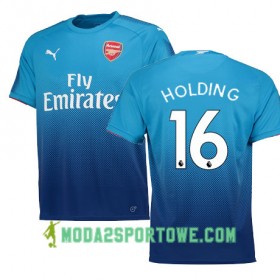 Koszulka Arsenal HOLDING 16 Wyjazdowe Stroje Piłkarskie 2017/18 Krótki Rękaw