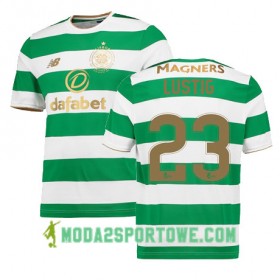 Koszulka Celtic FC MIKAEL LUSTIG Domowe Stroje Piłkarskie 2017/18 Krótki Rękaw