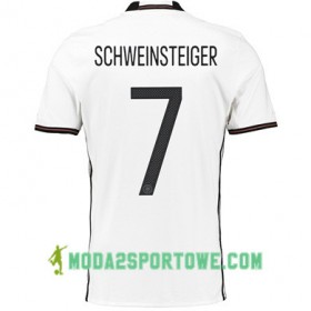 Koszulka Niemcy BASTIAN SCHWEINSTEIGER Domowe Stroje Piłkarskie Euro 2016