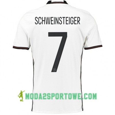 Koszulka Niemcy BASTIAN SCHWEINSTEIGER Domowe Stroje Piłkarskie Euro 2016