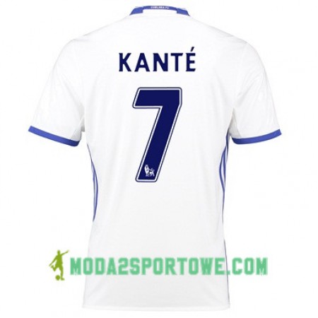 Koszulka Chelsea KANTE 7 Trzeci Stroje Piłkarskie 2017/18 Krótki Rękaw