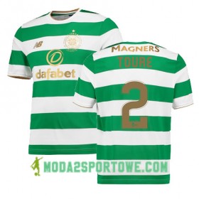 Koszulka Celtic FC KOLO TOURE Domowe Stroje Piłkarskie 2017/18 Krótki Rękaw