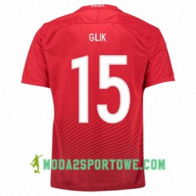 Koszulka Polska KAMIL GLIK Wyjazdowe Stroje Piłkarskie Euro 2016